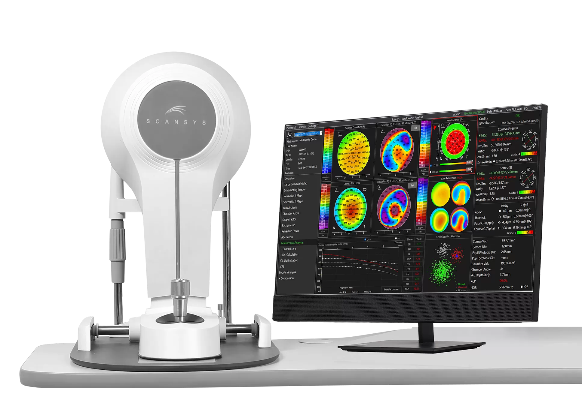 Scansys TA517 Anterior Segment Analyzer